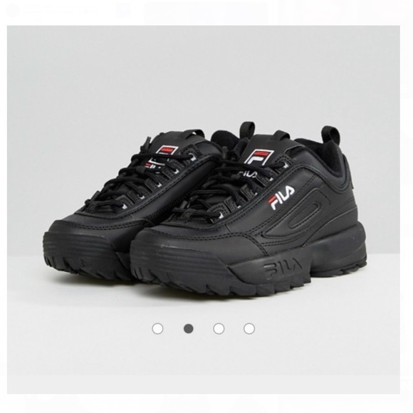 Fila Shoes - FILA Disruptor Sneakers In Black